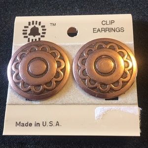 Vintage Bell Trading Co copper earrings